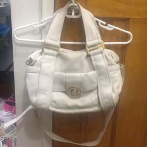 Michael kors off white top handle/ crossbody